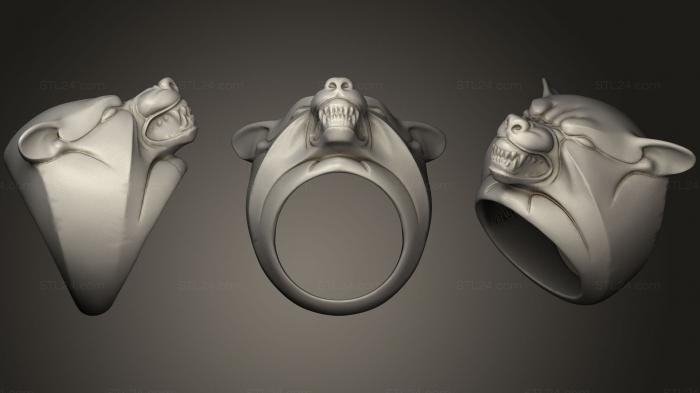 Ювелирные перстни и кольца (Ювелирные изделия50, JVLRP_0413) 3D модель для ЧПУ станка